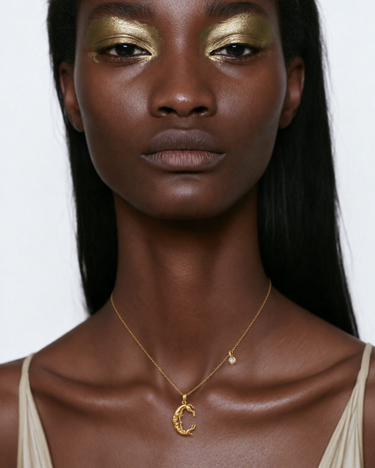 C Initial Necklace
