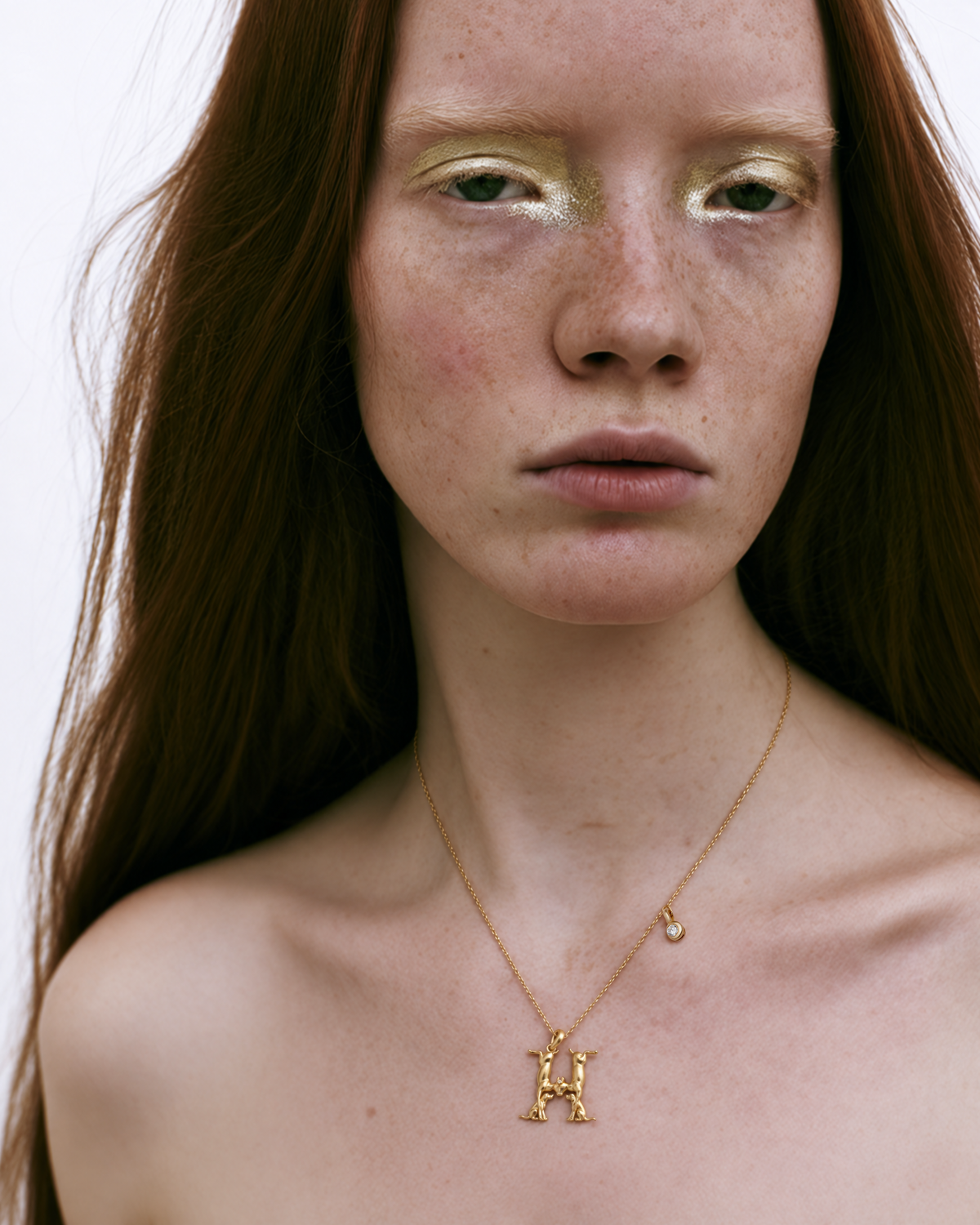 H Initial Necklace