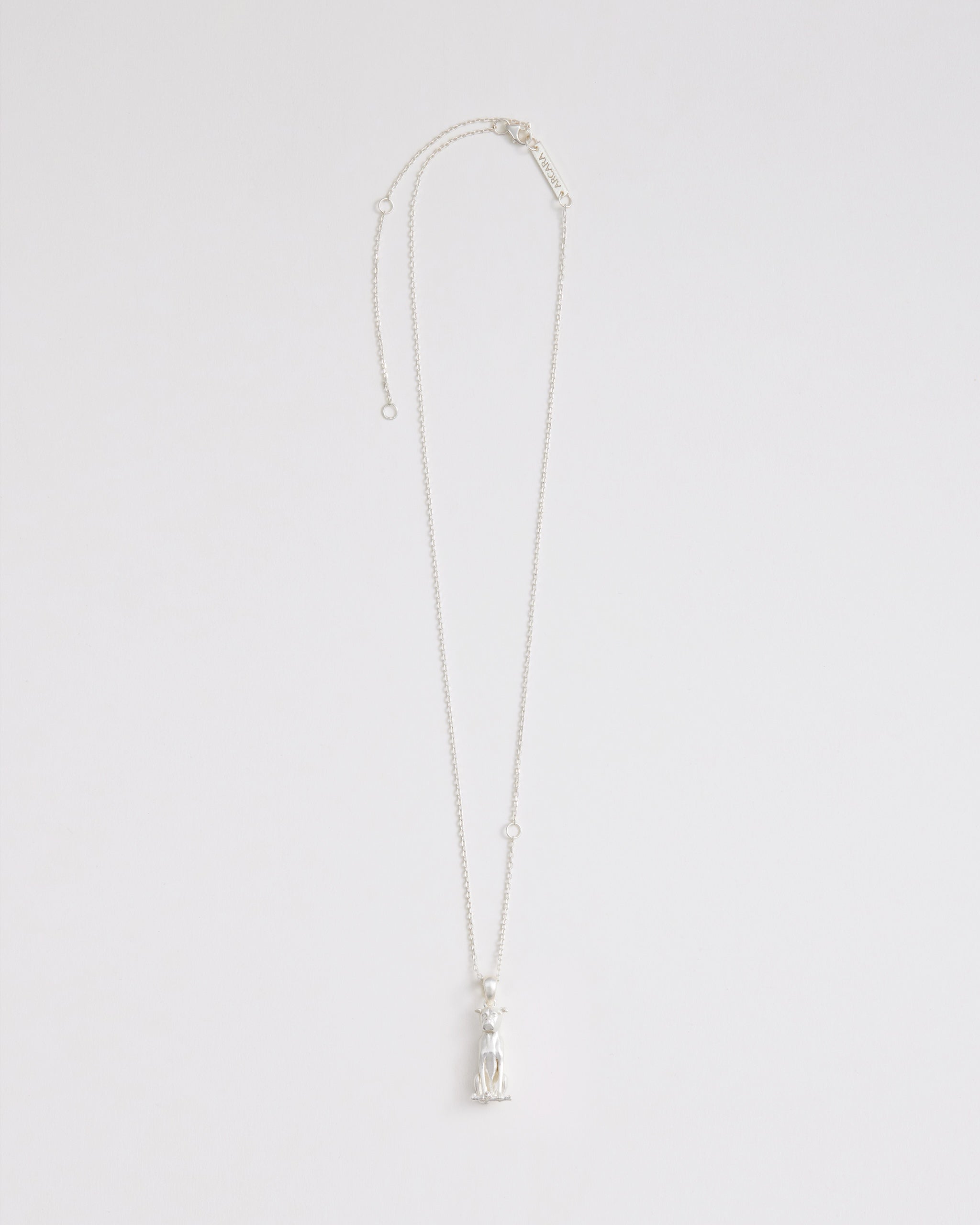 I Initial Necklace — The Bulldog | Gold & Silver | Arcara Paris